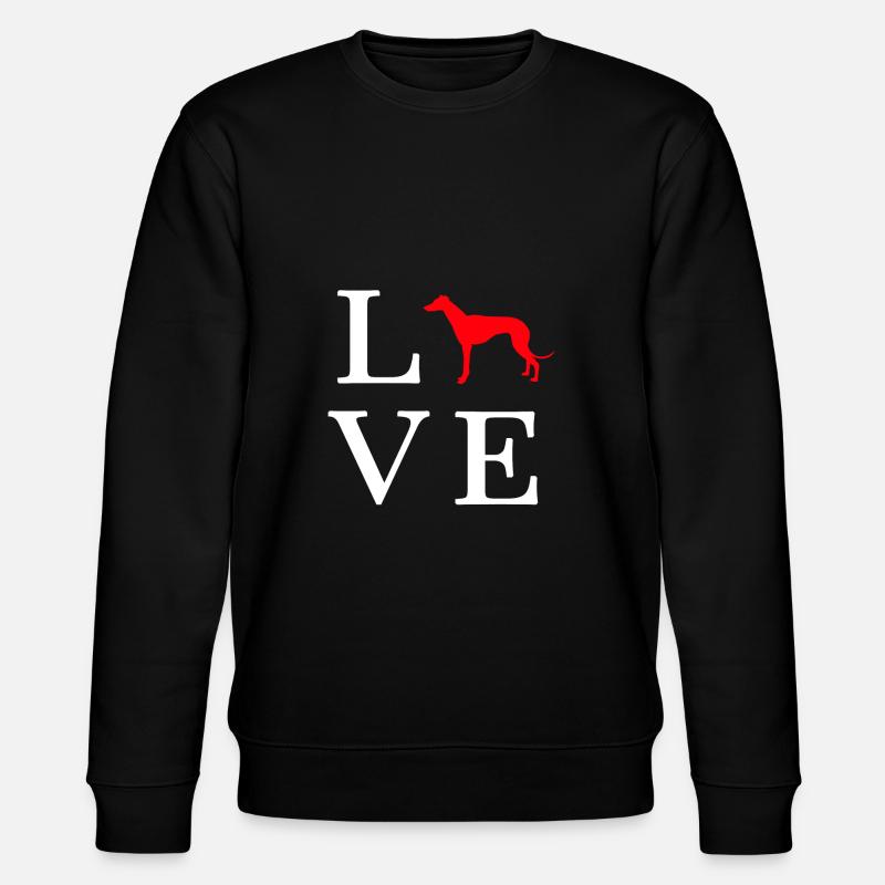 Greyhound - Stanley/Stella Unisex Bio-Sweatshirt CHANGER  - Schwarz