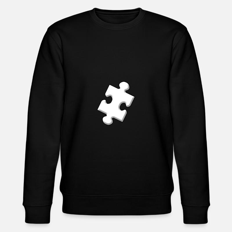 pièce de puzzle - Sweat bio CHANGER Stanley/Stella Unisexe - noir