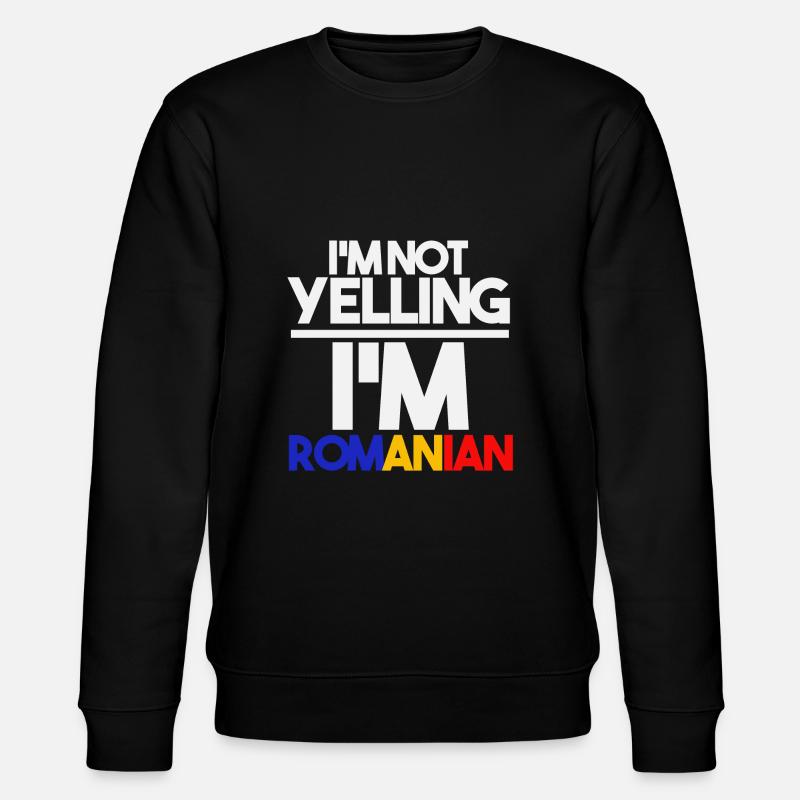 Roumanie vampire roumain - Sweat bio CHANGER Stanley/Stella Unisexe - noir