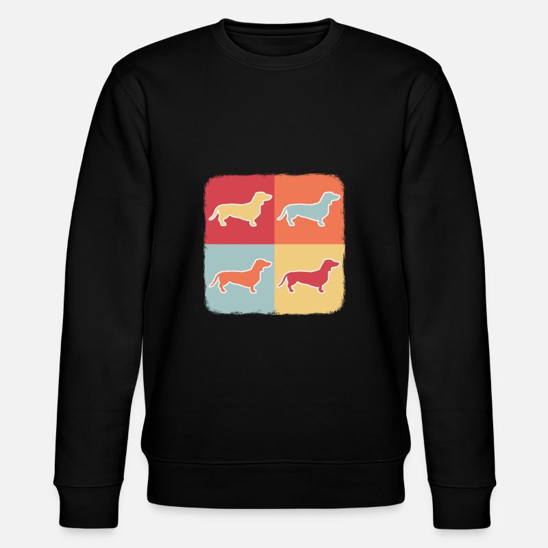 teckel - Sweat bio CHANGER Stanley/Stella Unisexe - noir