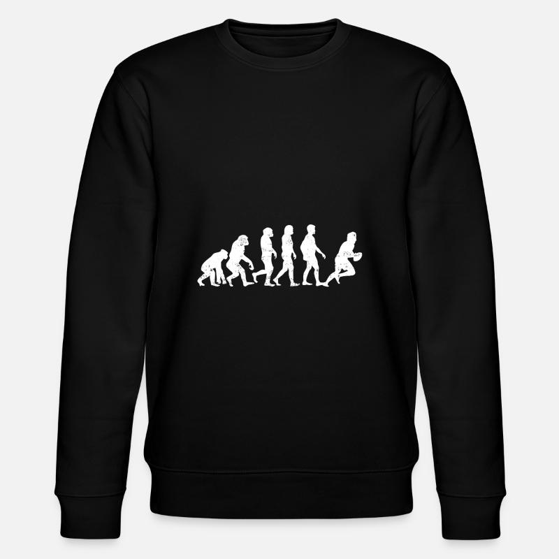 Evolution Rugby Football - Stanley/Stella CHANGER Unisex Organic Sweatshirt - black
