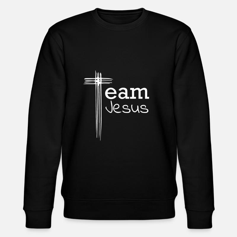 Équipe jésus - Sweat bio CHANGER Stanley/Stella Unisexe - noir