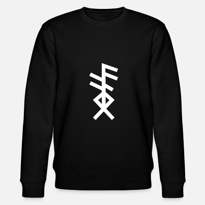 Olaf - Nom - Prénom - Binderune - Sweat bio CHANGER Stanley/Stella Unisexe - noir