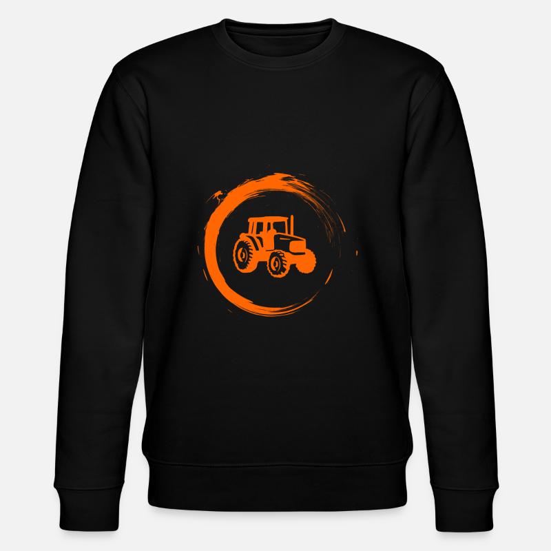 Traktor - Stanley/Stella Unisex Bio-Sweatshirt CHANGER  - Schwarz