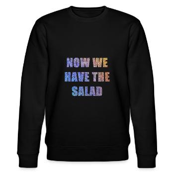 Now we have the Salad - Stanley/Stella Unisex Bio-Sweatshirt CHANGER  - Schwarz - Vorne - Nik (191cm) & Marisol (170cm)
