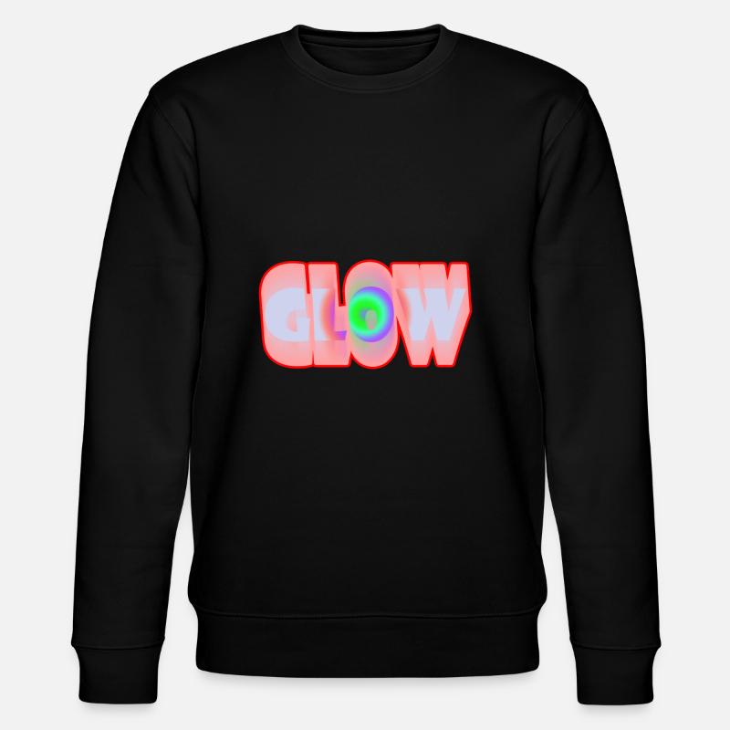 Glow - Stanley/Stella Unisex Bio-Sweatshirt CHANGER  - Schwarz
