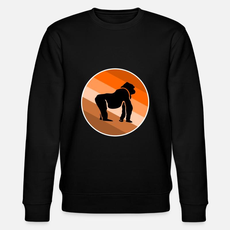 gorille - Sweat bio CHANGER Stanley/Stella Unisexe - noir