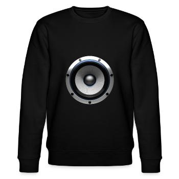 Speaker - Stanley/Stella Unisex Bio-Sweatshirt CHANGER  - Schwarz - Vorne - Nik (191cm) & Marisol (170cm)