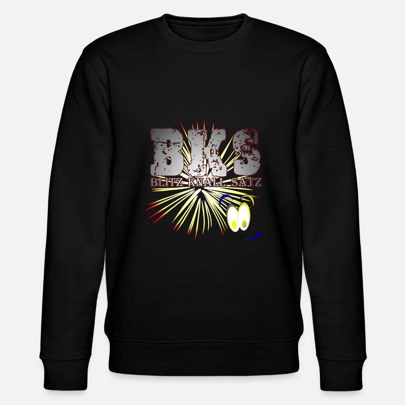 BKS Feu d’artifice Boom - Sweat bio CHANGER Stanley/Stella Unisexe - noir