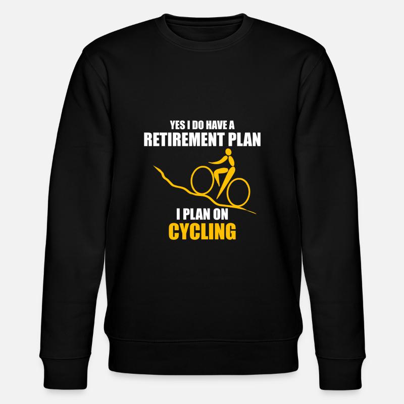 Pension de vélo - Sweat bio CHANGER Stanley/Stella Unisexe - noir
