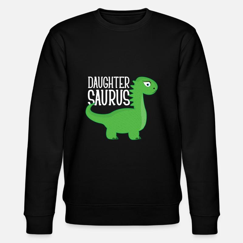 Daughter Saurus Funny Gift - Sweat bio CHANGER Stanley/Stella Unisexe - noir