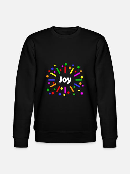 joy - Stanley/Stella CHANGER Unisex Organic Sweatshirt - black