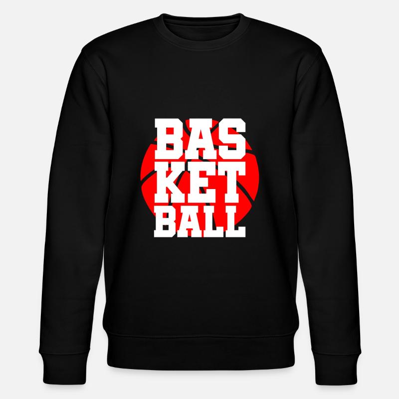 Basket-ball Slam Dunk Rebound cadeau - Sweat bio CHANGER Stanley/Stella Unisexe - noir