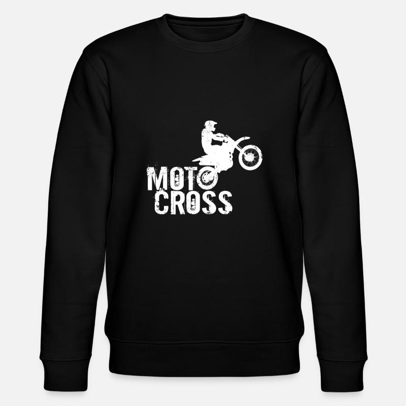 MotoCross - Stanley/Stella Unisex Bio-Sweatshirt CHANGER  - Schwarz