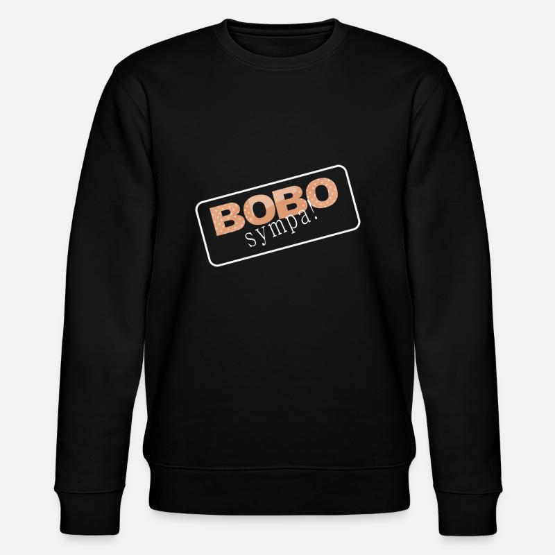 Nice Bobo - Stanley/Stella CHANGER Unisex Organic Sweatshirt - black