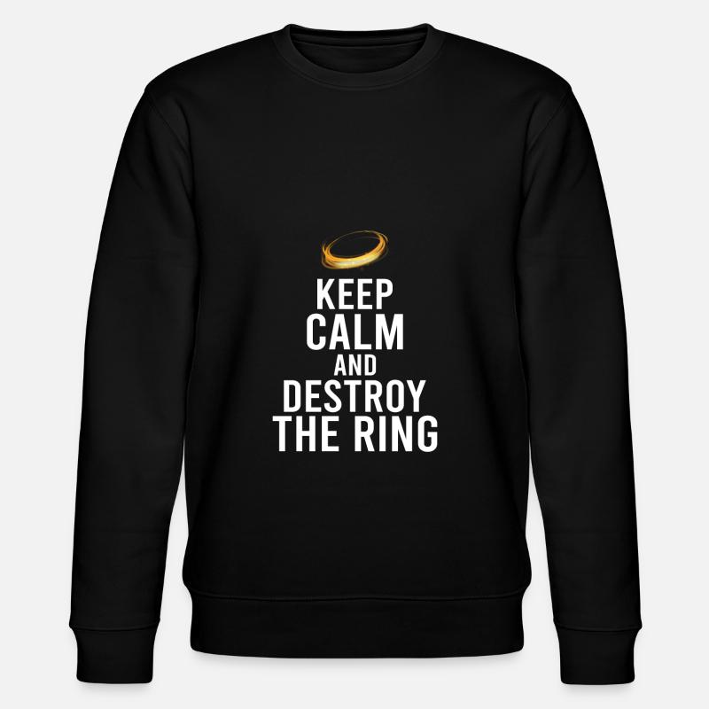 Scheidung Frisch geschieden Scheidungsparty - Stanley/Stella Unisex Bio-Sweatshirt CHANGER  - Schwarz
