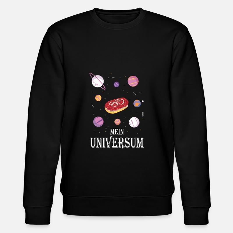 Mettbrötchen Mett Mettigel - Stanley/Stella Unisex Bio-Sweatshirt CHANGER  - Schwarz