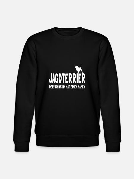 Deutscher Jagdterrier - Stanley/Stella Unisex Bio-Sweatshirt CHANGER - Schwarz