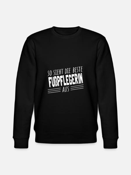 Fußpflegerin Podologin Kosmetikstudio - Stanley/Stella Unisex Bio-Sweatshirt CHANGER - Schwarz