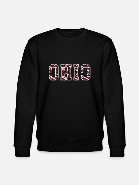 Ohio camoflague - Stanley/Stella Unisex Bio-Sweatshirt CHANGER - Schwarz