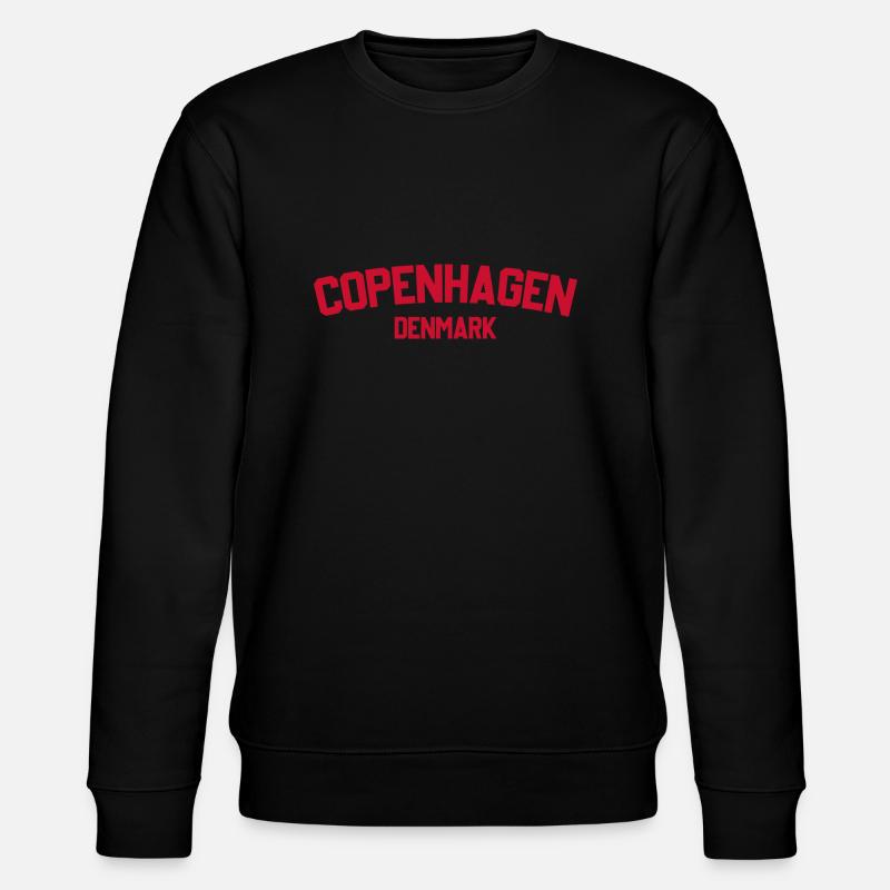 Copenhague, Danemark - Sweat bio CHANGER Stanley/Stella Unisexe - noir
