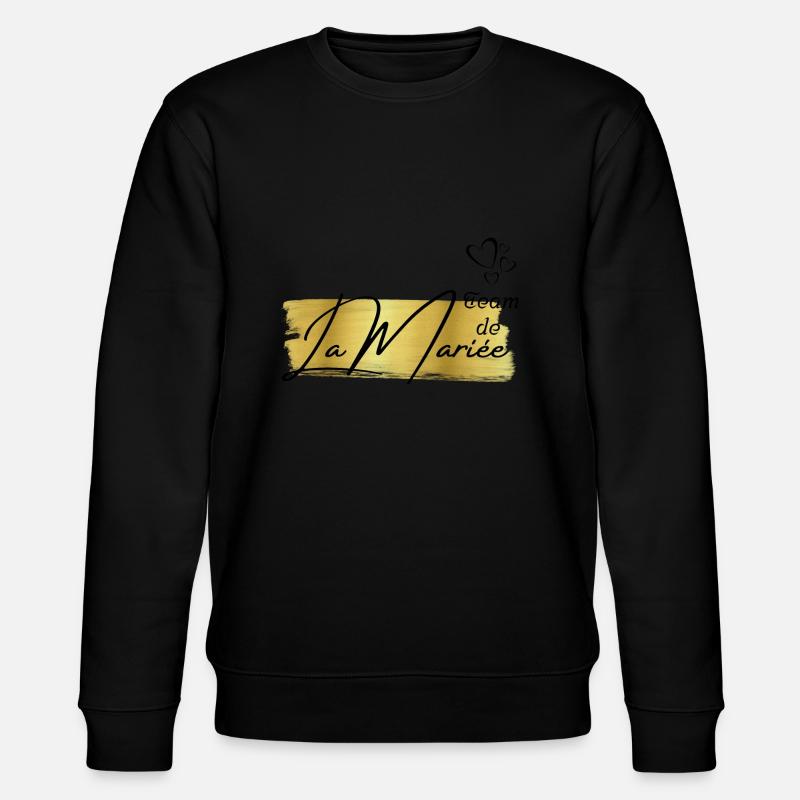 Team de la mariée gold - Sweat bio CHANGER Stanley/Stella Unisexe - noir