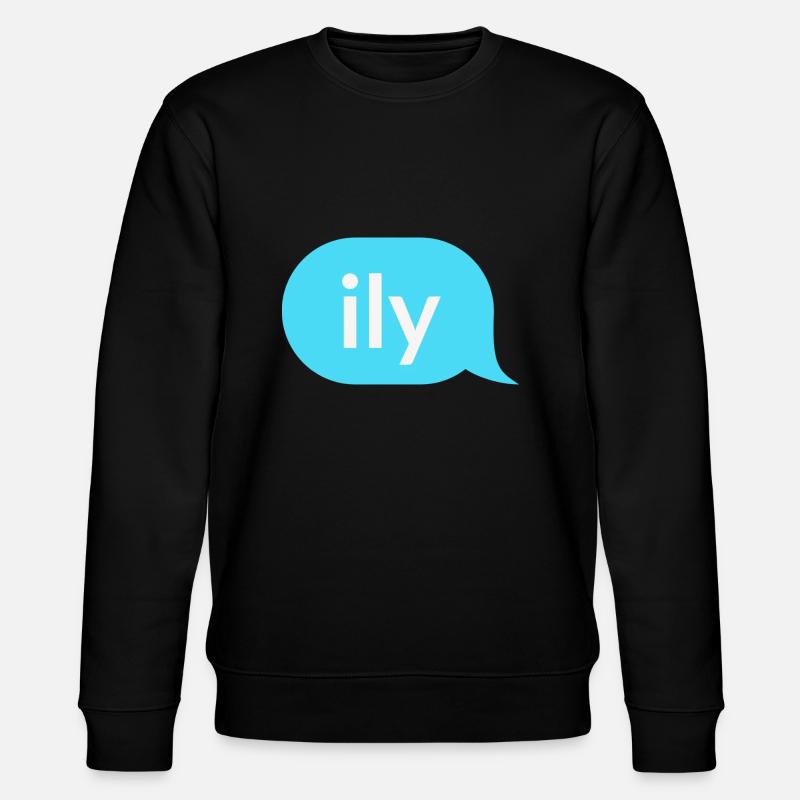 ily - Stanley/Stella Unisex Bio-Sweatshirt CHANGER  - Schwarz