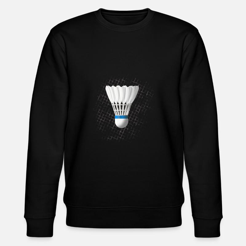 Badminton badminton - Sweat bio CHANGER Stanley/Stella Unisexe - noir