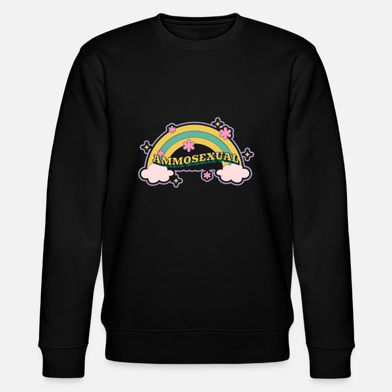 Ammosexual pride definition - Stanley/Stella CHANGER Unisex Organic Sweatshirt - black