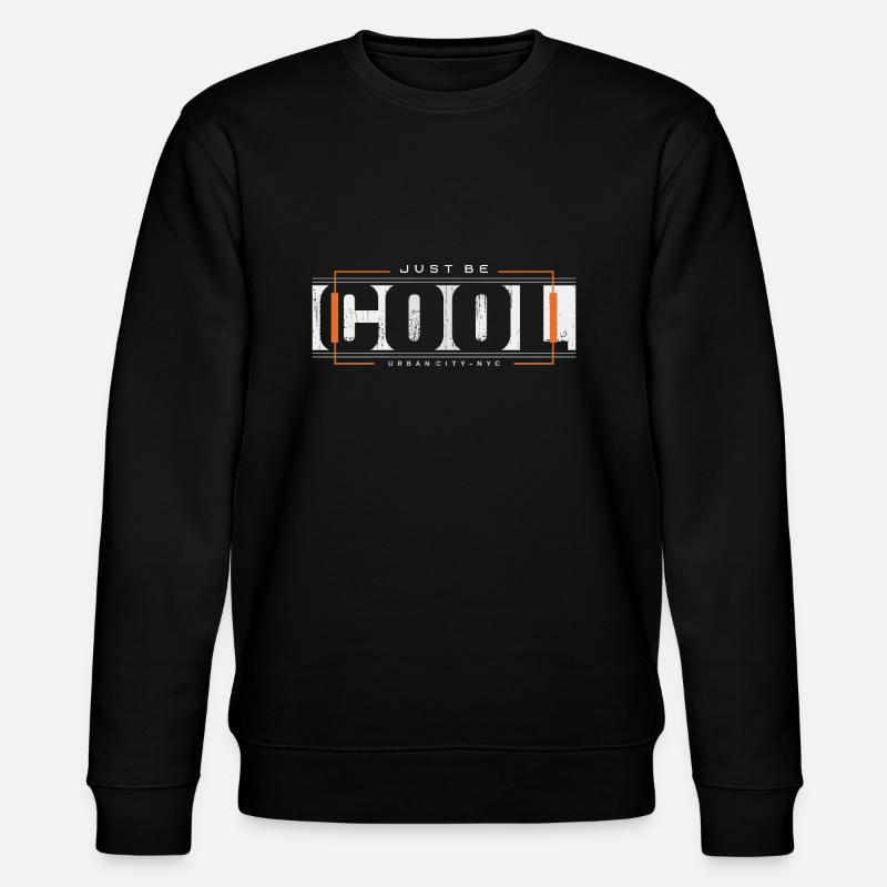 becool - Stanley/Stella CHANGER Unisex Organic Sweatshirt - black