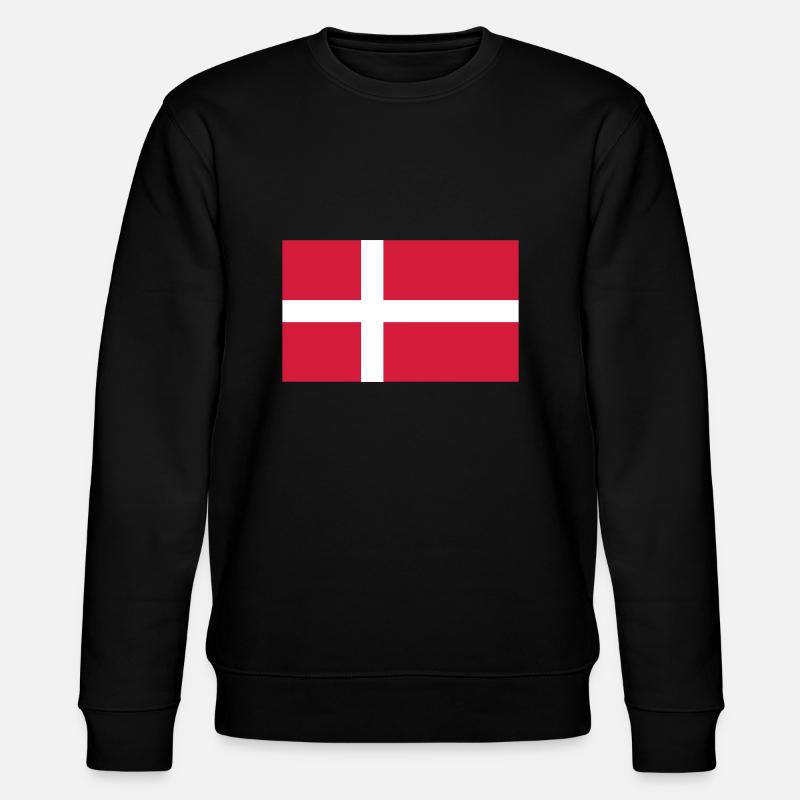 Dänemark - Stanley/Stella Unisex Bio-Sweatshirt CHANGER  - Schwarz