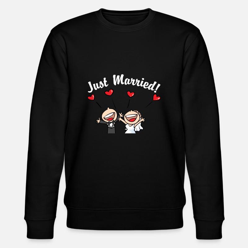 Mignon Just Married - Sweat bio CHANGER Stanley/Stella Unisexe - noir