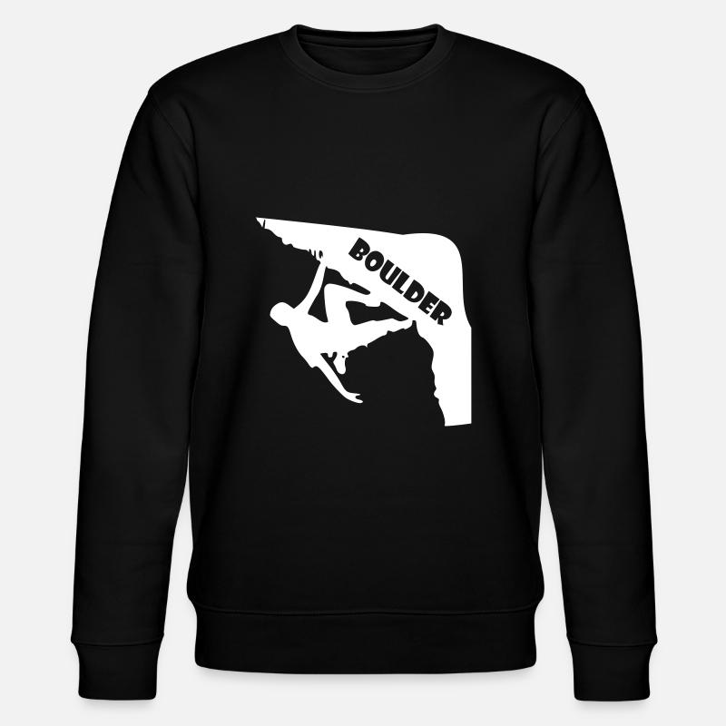 boulderer - Stanley/Stella Unisex Bio-Sweatshirt CHANGER  - Schwarz