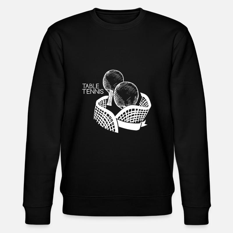 Tennis de table - Sweat bio CHANGER Stanley/Stella Unisexe - noir