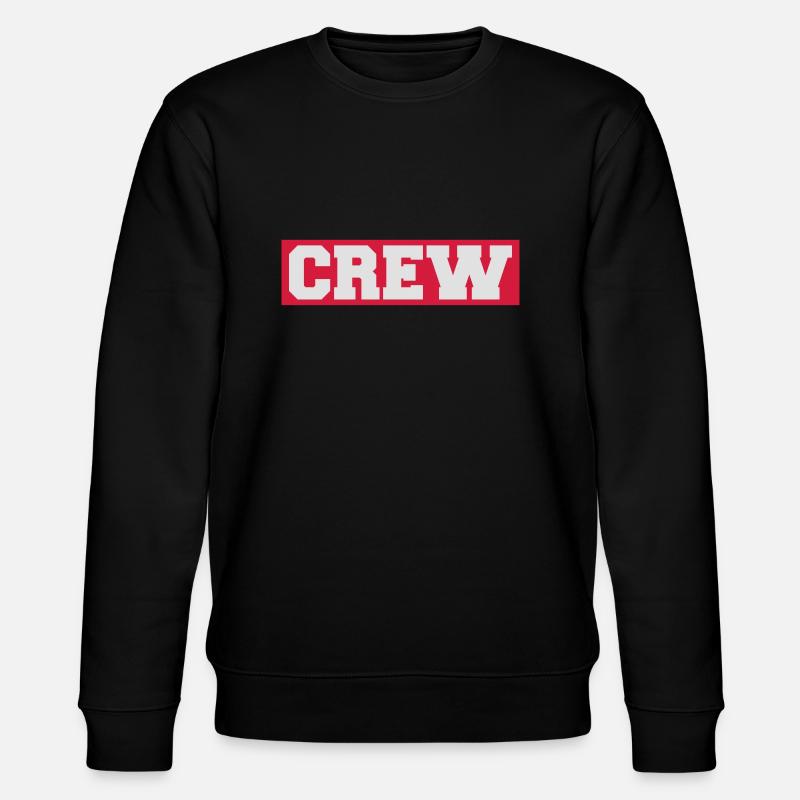 Crew - Stanley/Stella Unisex Bio-Sweatshirt CHANGER  - Schwarz
