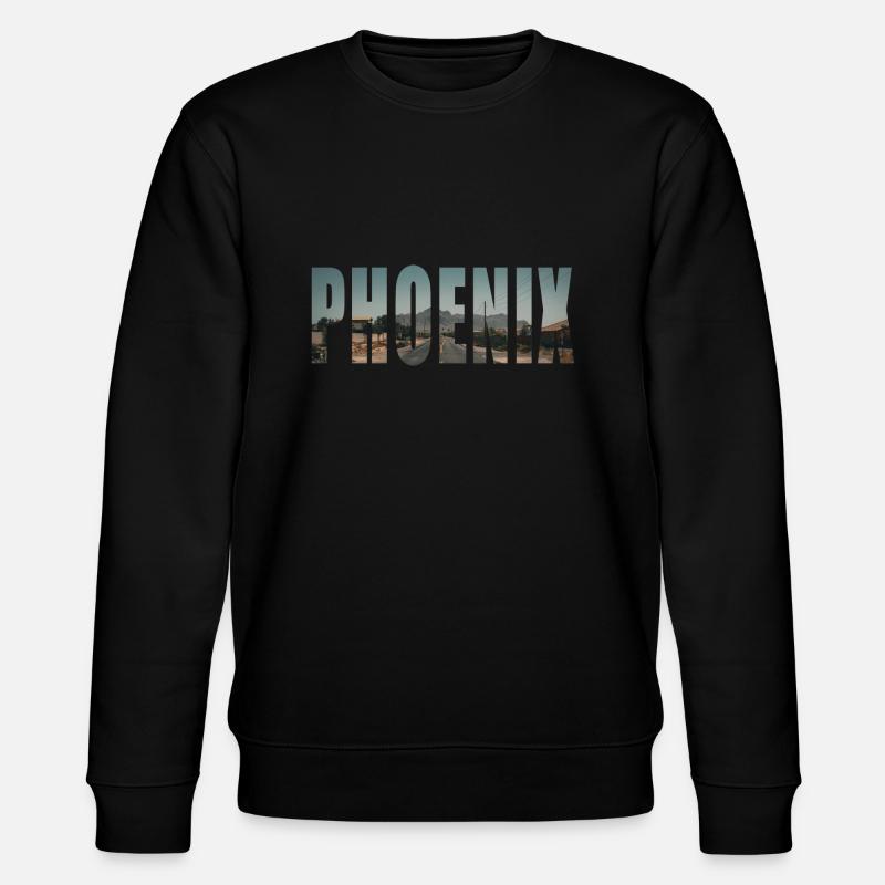 phoenix - Stanley/Stella Unisex Bio-Sweatshirt CHANGER  - Schwarz