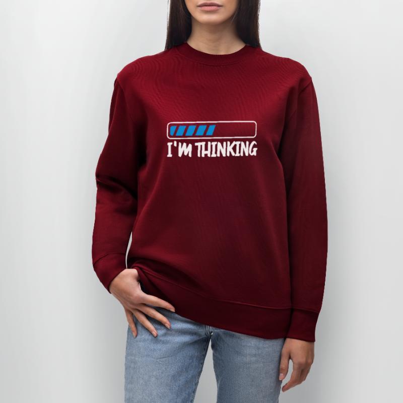 I'm Thinking Informatiker Programmierer Computer Stanley/Stella Unisex Bio-Sweatshirt CHANGER 