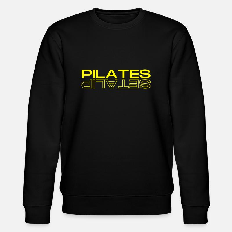 Pilates Mirror Reflection - Stanley/Stella CHANGER Unisex Organic Sweatshirt - black