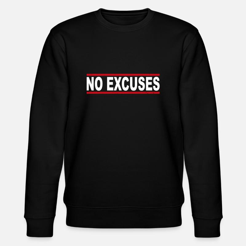 Pas d’excuses - Sweat bio CHANGER Stanley/Stella Unisexe - noir