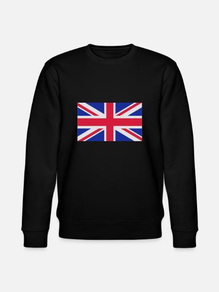 Royaume-Uni Drapeau (Union Jack) - Sweat bio CHANGER Stanley/Stella Unisexe - noir