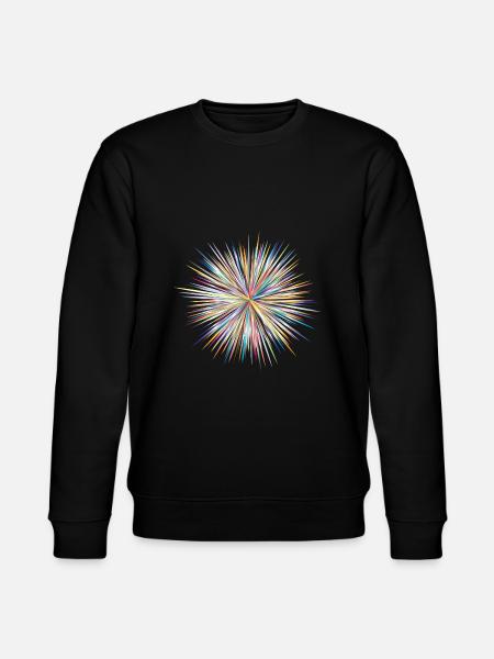 Explosion - Stanley/Stella Unisex Bio-Sweatshirt CHANGER  - Schwarz