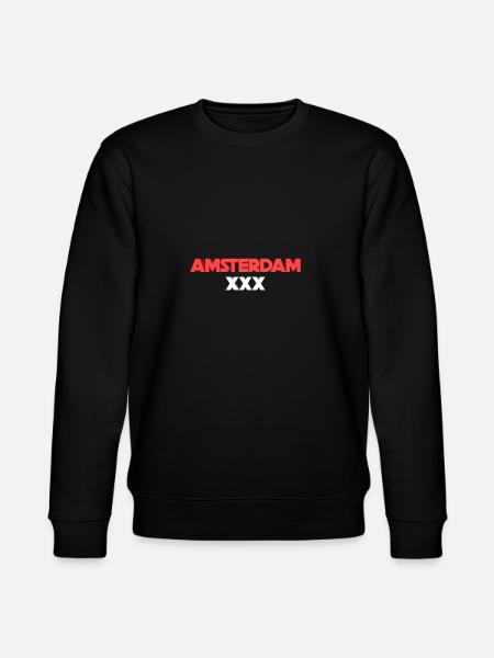 Amsterdam XXX - Stanley/Stella CHANGER Unisex Organic Sweatshirt - black