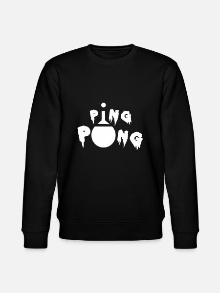 table tennis - Stanley/Stella CHANGER Unisex Organic Sweatshirt - black
