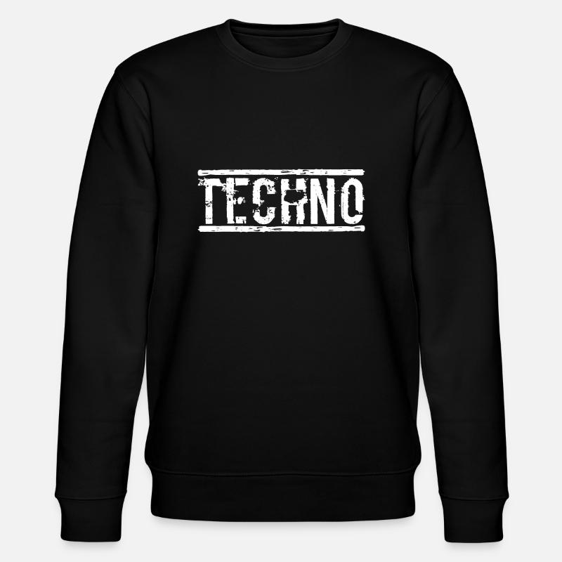 Techno - Sweat bio CHANGER Stanley/Stella Unisexe - noir