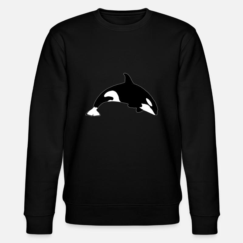 Orca - Stanley/Stella CHANGER Unisex Organic Sweatshirt - black