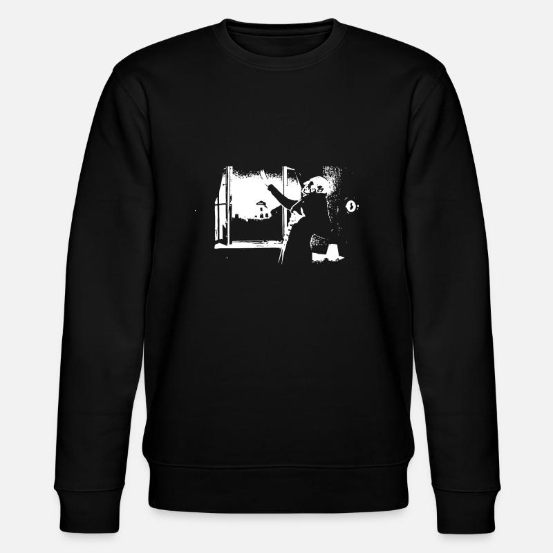 tot von nosferatu - Stanley/Stella Unisex Bio-Sweatshirt CHANGER  - Schwarz