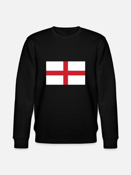 England flag - Sweat bio CHANGER Stanley/Stella Unisexe - noir