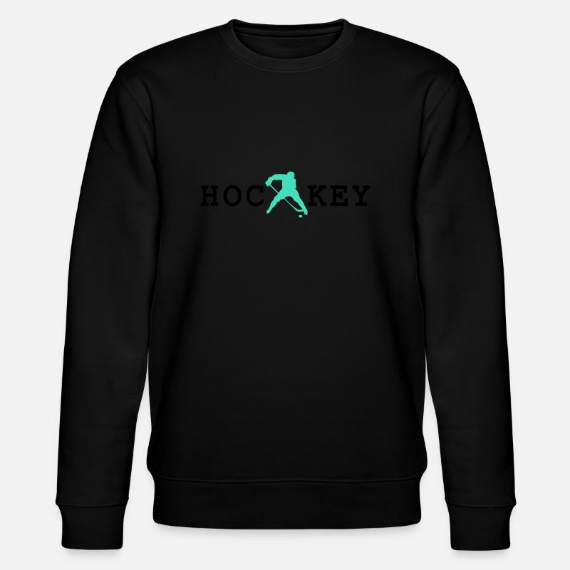 hockey - Stanley/Stella Unisex Bio-Sweatshirt CHANGER  - Schwarz