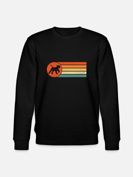 Airedale Terrier Dog - Stanley/Stella CHANGER Unisex Organic Sweatshirt - black
