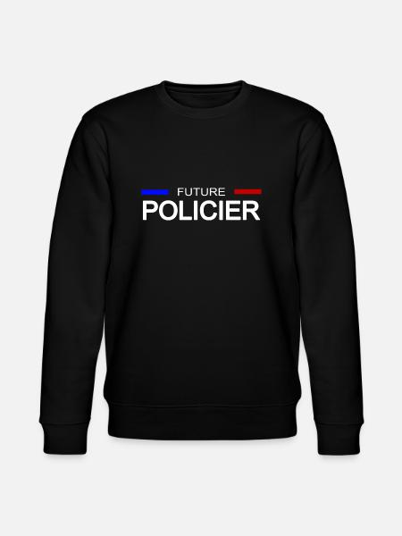 Future policier - Sweat bio CHANGER Stanley/Stella Unisexe - noir